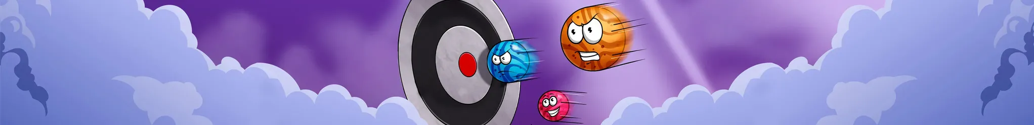 Marble Round Target